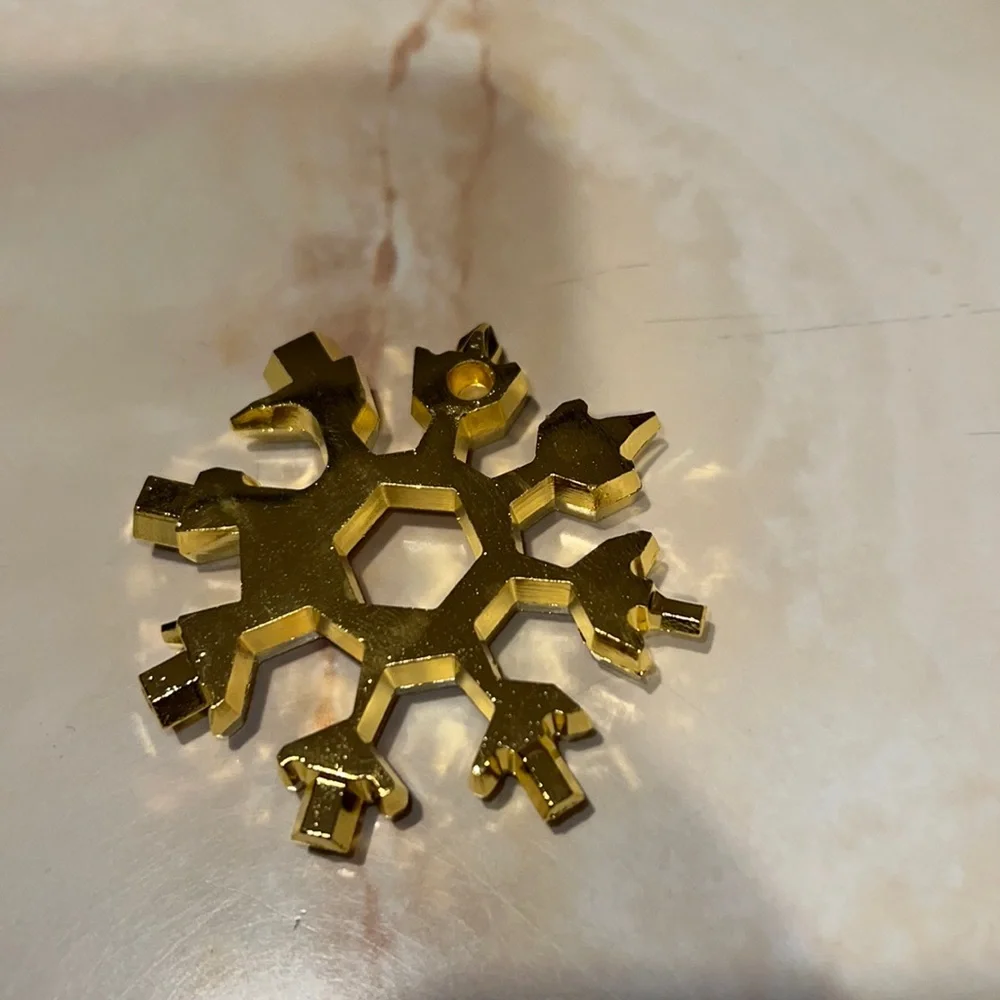 NIB stainless steel Snowflake screw tool